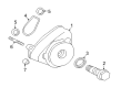 Toyota Engine Oil Cooler Diagram - 15710-36010