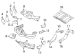 Toyota 86 Exhaust Heat Shield Diagram - SU003-06442