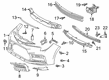 Toyota Corolla Bumper Cover Diagram - 52119-F2922