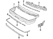 Toyota Cressida Bumper Cover Diagram - 52119-22918