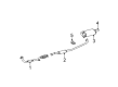Toyota Camry Exhaust Hanger Diagram - 17581-74070
