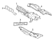 Toyota Camry Exhaust Manifold Diagram - 17141-25020