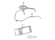 Toyota Corolla Antenna Cable Diagram - 86808-12060