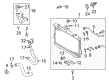 Toyota Highlander Radiator Cap Diagram - 16405-0P060