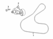 Toyota Corolla Drive Belt Diagram - 90916-A2034