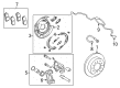 Toyota Tundra Wheel Cylinder Repair Kit Diagram - 04479-0C040