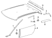 Toyota Tacoma Door Moldings Diagram - 75056-AK900