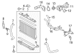 Toyota Highlander Radiator Diagram - 16400-0P410