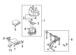 Toyota T100 Oxygen Sensor Diagram - 89465-39875