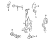 Toyota Control Arm Bracket Diagram - 48657-50040