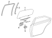 Toyota Avalon Window Run Diagram - 68152-07010