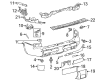 Toyota Land Cruiser Bumper Cover Diagram - 52159-6A988