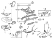Toyota Highlander Seat Covers Diagram - 71076-0E420-C4