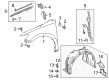 Toyota Fender Diagram - 53801-06170