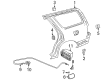 Toyota 4Runner Fuel Door Diagram - 77350-35030