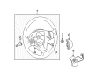 Scion xB Steering Wheel Diagram - 45100-12E00-B0