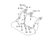 Toyota Yaris Seat Belt Diagram - 73220-52540-C3