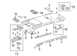 Toyota RAV4 Dome Light Diagram - 81260-42120-B0