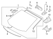 Toyota Corolla Cross Windshield Diagram - 56101-0A300