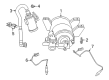 Toyota GR Supra Oxygen Sensor Diagram - 89465-WAA01