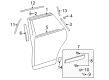 Toyota Venza Door Moldings Diagram - 75076-0T900