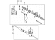 Scion tC Drag Link Diagram - 45503-29825