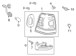 Toyota Land Cruiser Light Socket Diagram - 81555-60830