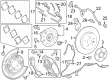 Toyota GR Corolla Brake Rotor Diagram - 42432-52010