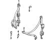 Toyota T100 Seat Belt Diagram - 73230-34100-B1