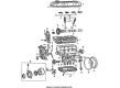 Toyota 4Runner Crankshaft Thrust Washer Diagram - 11011-35020