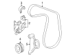 Toyota A/C Idler Pulley Diagram - 16603-28030