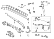 Toyota Sienna Windshield Washer Fluid Reservoir Diagram - 85315-08040