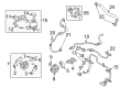 Toyota Highlander Power Steering Pump Diagram - 44320-48040