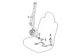 Toyota Prius C Seat Belt Diagram - 73220-52813-B0
