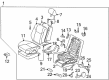 Scion tC Seat Covers Diagram - 71071-21361-B5