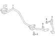 Toyota Crown Signia Sway Bars Diagram - 48840-0E030