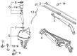 Toyota 4Runner Wiper Arm Diagram - 85221-35170