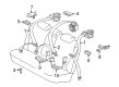 Toyota Prius Seat Belt Diagram - 73360-47041-B0