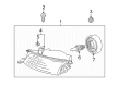 Toyota Solara Headlight Diagram - 81110-06050
