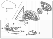 Toyota 4Runner Side Marker Light Diagram - 81740-28020
