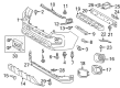 Toyota Tacoma Bumper Cover Diagram - 52119-04907
