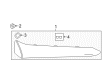 Toyota Prius Prime Tail Light Diagram - 81580-47030