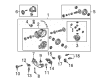 Toyota Venza Differential Diagram - 41110-58030