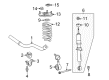 Toyota Sequoia Shock Absorber Diagram - 48510-34040