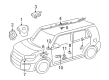 Toyota Prius V Air Bag Sensor Diagram - 89173-49465