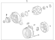 Toyota RAV4 Alternator Diagram - 27060-0V140