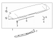 Toyota 4Runner Spoiler Diagram - 76085-35906