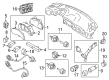 Toyota Back Up Light Switch Diagram - SU003-00821