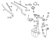 Toyota Avalon Windshield Washer Fluid Reservoir Diagram - 85315-AA031