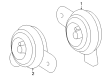 Toyota MR2 Spyder Horn Diagram - 86520-17130